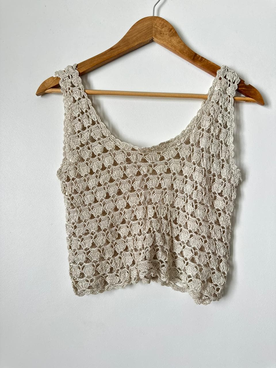 Boho Crochet Knit Tank Top
